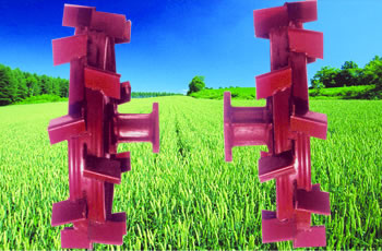 Решетчатое колесо для сельскохозяйственных машин 100-640